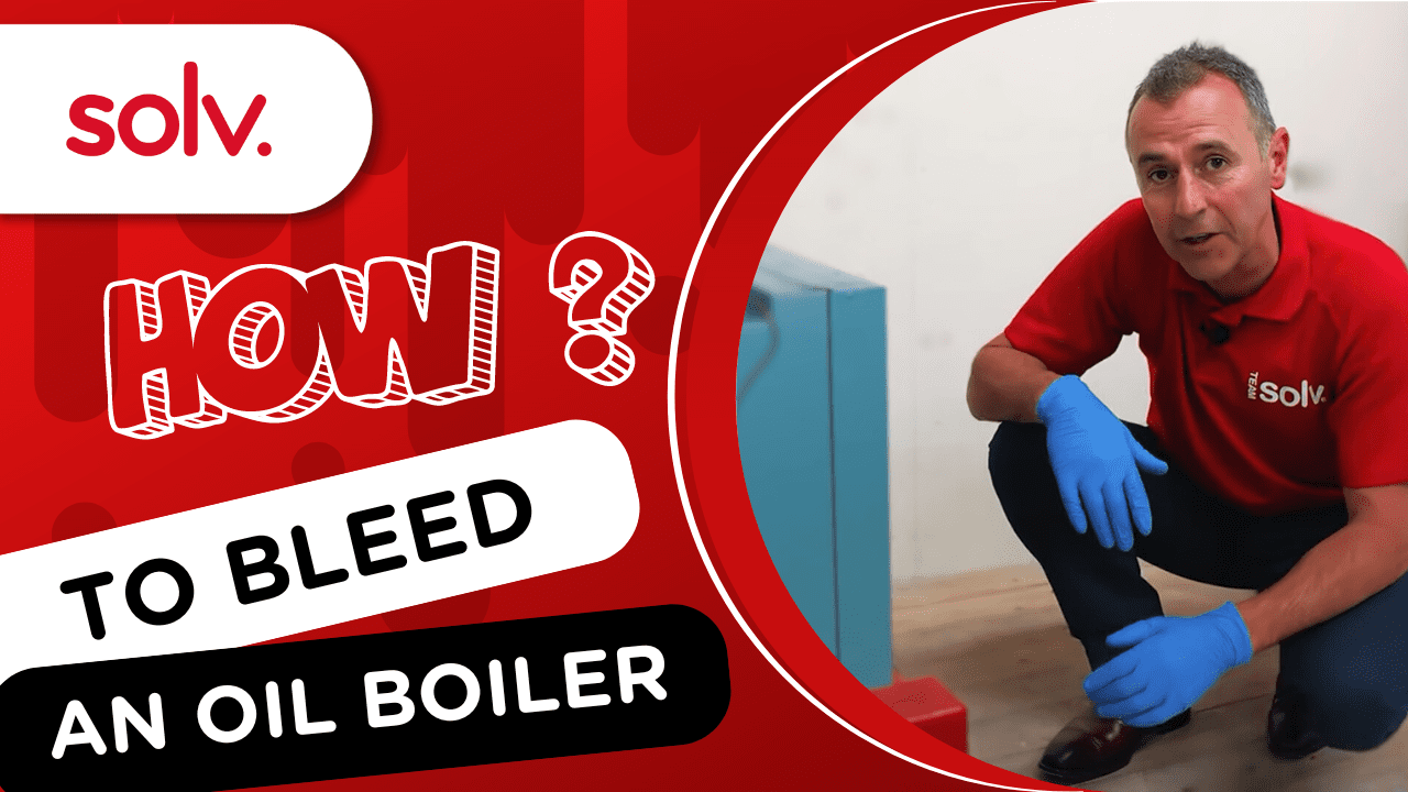 How to bleed an oil boiler after running out of oil